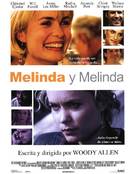 Melinda And Melinda - Spanish poster (xs thumbnail)