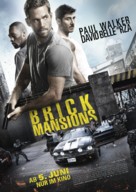 Brick Mansions - German Movie Poster (xs thumbnail)