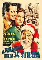 Miracle on 34th Street - Italian Movie Poster (xs thumbnail)