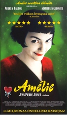 Le fabuleux destin d'Am&eacute;lie Poulain - Finnish Movie Poster (xs thumbnail)