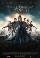 Pride and Prejudice and Zombies - Romanian Movie Poster (xs thumbnail)