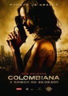 Colombiana - Czech Movie Poster (xs thumbnail)