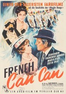 French Cancan - German Movie Poster (xs thumbnail)