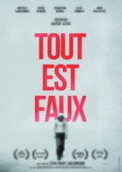 Tout est faux - French Movie Poster (xs thumbnail)