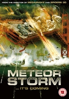 Meteor Storm - British DVD movie cover (xs thumbnail)