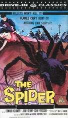 Earth vs. the Spider - British VHS movie cover (xs thumbnail)
