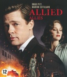 Allied - Belgian Blu-Ray movie cover (xs thumbnail)