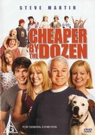 Cheaper by the Dozen - Australian Movie Cover (xs thumbnail)
