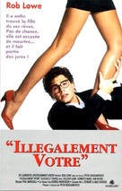 Illegally Yours - French VHS movie cover (xs thumbnail)