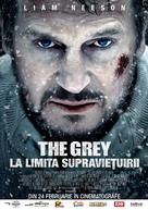 The Grey - Romanian Movie Poster (xs thumbnail)