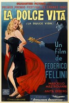 La dolce vita - Argentinian Theatrical movie poster (xs thumbnail)