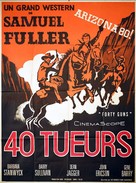 Forty Guns - French Movie Poster (xs thumbnail)