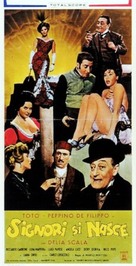 Signori si nasce - Italian Movie Poster (xs thumbnail)