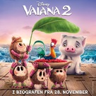 Moana 2 - Danish Movie Poster (xs thumbnail)