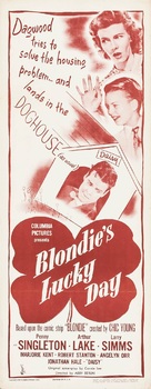 Blondie&#039;s Lucky Day - Movie Poster (xs thumbnail)