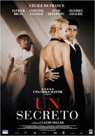 Un secret - Argentinian Movie Poster (xs thumbnail)