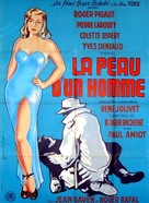 La peau d&#039;un homme - French Movie Poster (xs thumbnail)