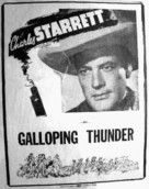 Galloping Thunder - poster (xs thumbnail)