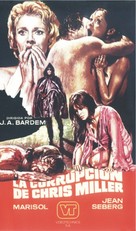 Corrupci&oacute;n de Chris Miller, La - Spanish VHS movie cover (xs thumbnail)