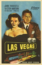The Las Vegas Story - Spanish Movie Poster (xs thumbnail)