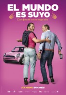 El mundo es suyo - Spanish Movie Poster (xs thumbnail)