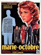 Marie-Octobre - Belgian Movie Poster (xs thumbnail)