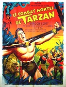 Tarzan&#039;s Fight for Life - French Movie Poster (xs thumbnail)