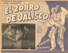 El Zorro de Jalisco - Mexican Movie Poster (xs thumbnail)