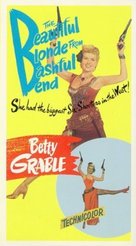 The Beautiful Blonde from Bashful Bend - VHS movie cover (xs thumbnail)