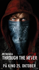 Metallica Through the Never - Norwegian Movie Poster (xs thumbnail)