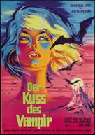 The Kiss of the Vampire - German Movie Poster (xs thumbnail)