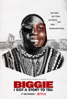 Biggie: I Got a Story to Tell - Colombian Movie Poster (xs thumbnail)