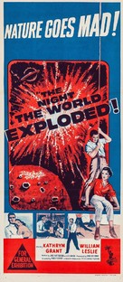The Night the World Exploded - Australian Movie Poster (xs thumbnail)