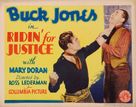 Ridin&#039; for Justice - Movie Poster (xs thumbnail)