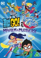 Teen Titans Go! &amp; DC Super Hero Girls: Mayhem in the Multiverse - British DVD movie cover (xs thumbnail)