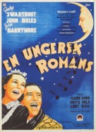 Romance in the Dark - Swedish Movie Poster (xs thumbnail)