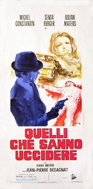 Les &eacute;trangers - Italian Movie Poster (xs thumbnail)