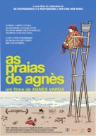 Les plages d&#039;Agn&egrave;s - Portuguese Movie Poster (xs thumbnail)