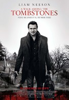 A Walk Among the Tombstones - Malaysian Movie Poster (xs thumbnail)
