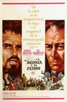 The Agony and the Ecstasy - Argentinian Movie Poster (xs thumbnail)