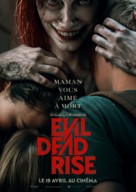 Evil Dead Rise - French Movie Poster (xs thumbnail)