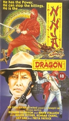 Ninja Dragon - British VHS movie cover (xs thumbnail)