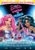 Barbie in Rock &#039;N Royals - Romanian Movie Poster (xs thumbnail)