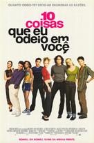 10 Things I Hate About You - Brazilian Movie Poster (xs thumbnail)