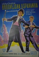 Lullaby of Broadway - Yugoslav Movie Poster (xs thumbnail)