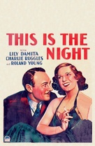This Is the Night - Movie Poster (xs thumbnail)