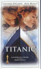 Titanic - Spanish VHS movie cover (xs thumbnail)