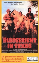 The Texas Chain Saw Massacre - German VHS movie cover (xs thumbnail)