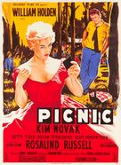 Picnic - French Movie Poster (xs thumbnail)