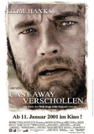 Cast Away - German Movie Poster (xs thumbnail)